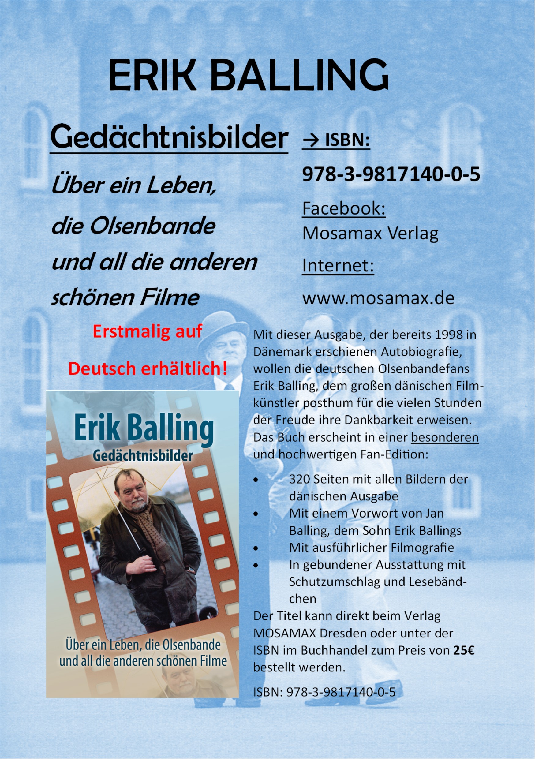 Eric Balling
            - Buchbeschreibung